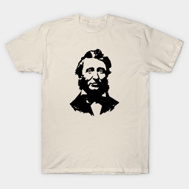 Thoreau Pillows T-Shirt by Manatee Max